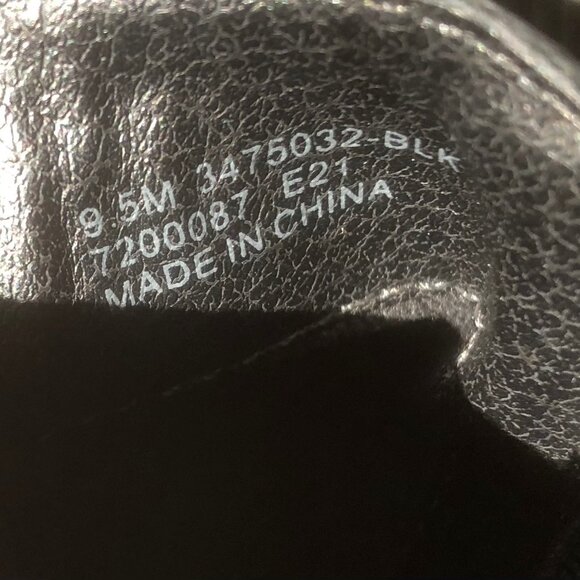 FRYE~Mallory Chelsea~Women's BLACK NUBUCK LEATHER ANKLE BOOTS Size 9.5 - Picture 8 of 8